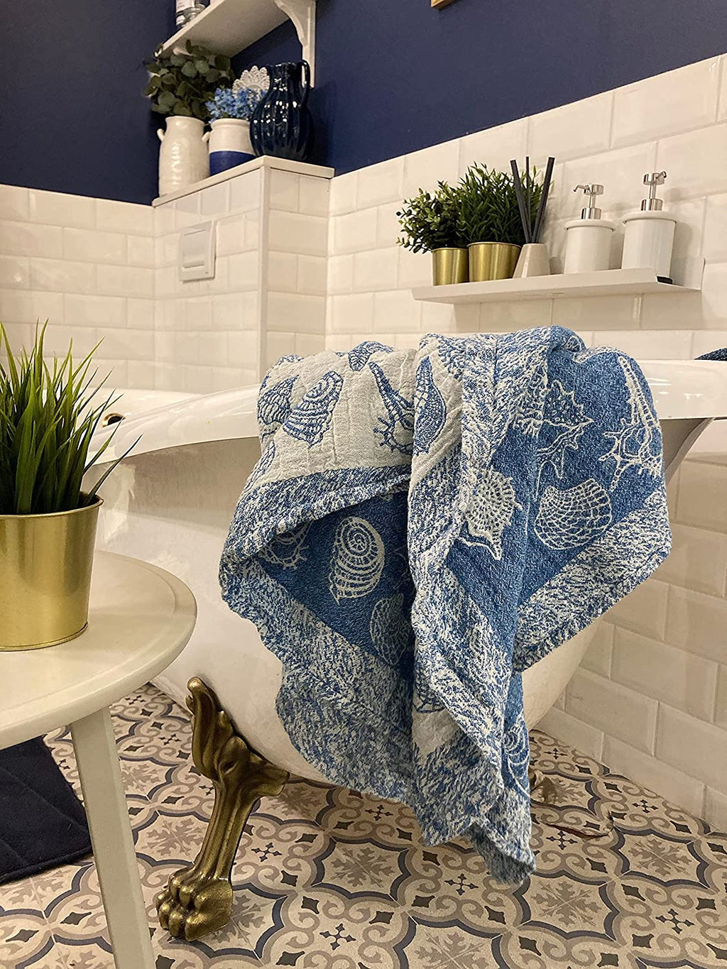 100% Pure Flax Linen Bath Towel 25x 52